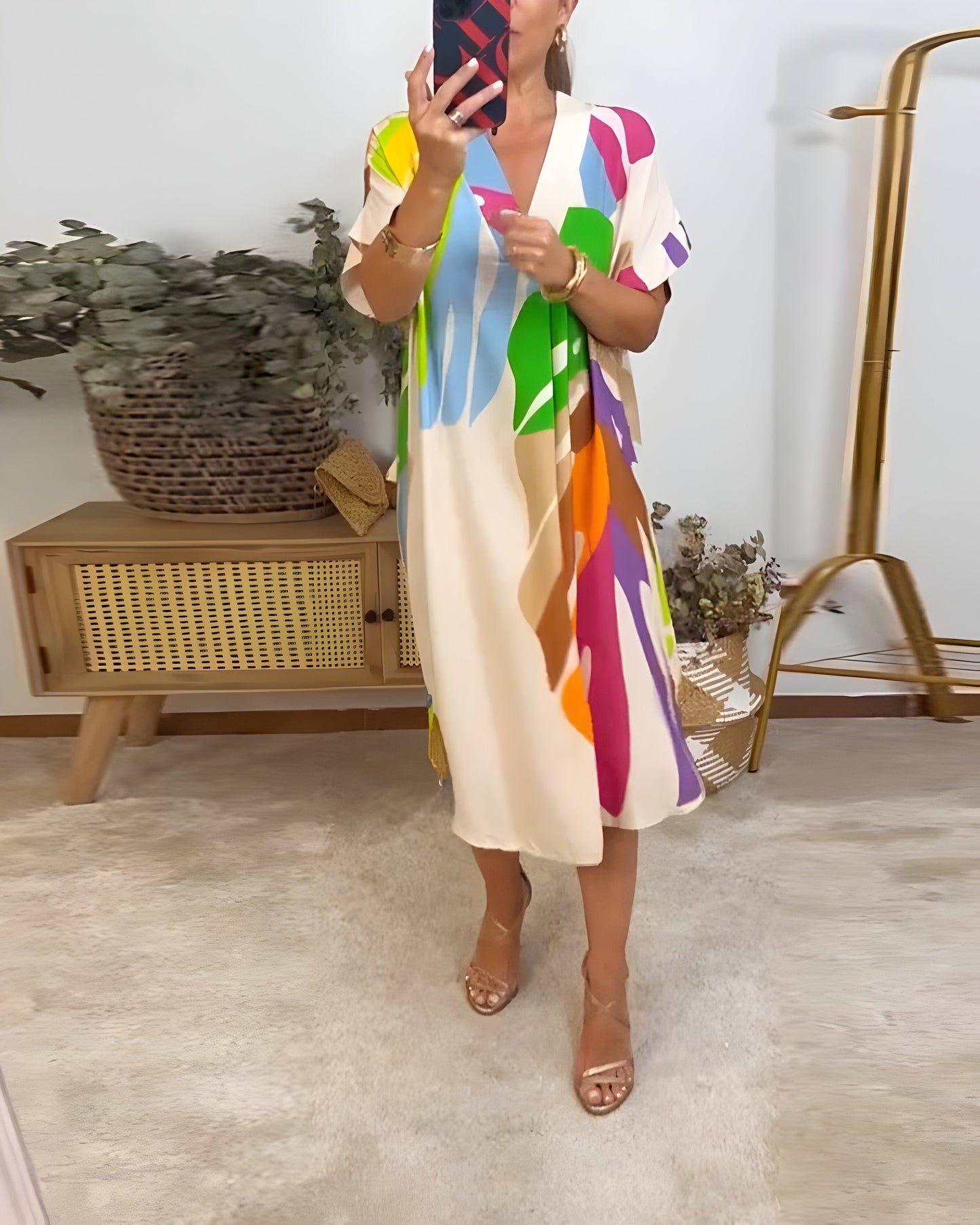 Rosaline | Vestido casual de colores